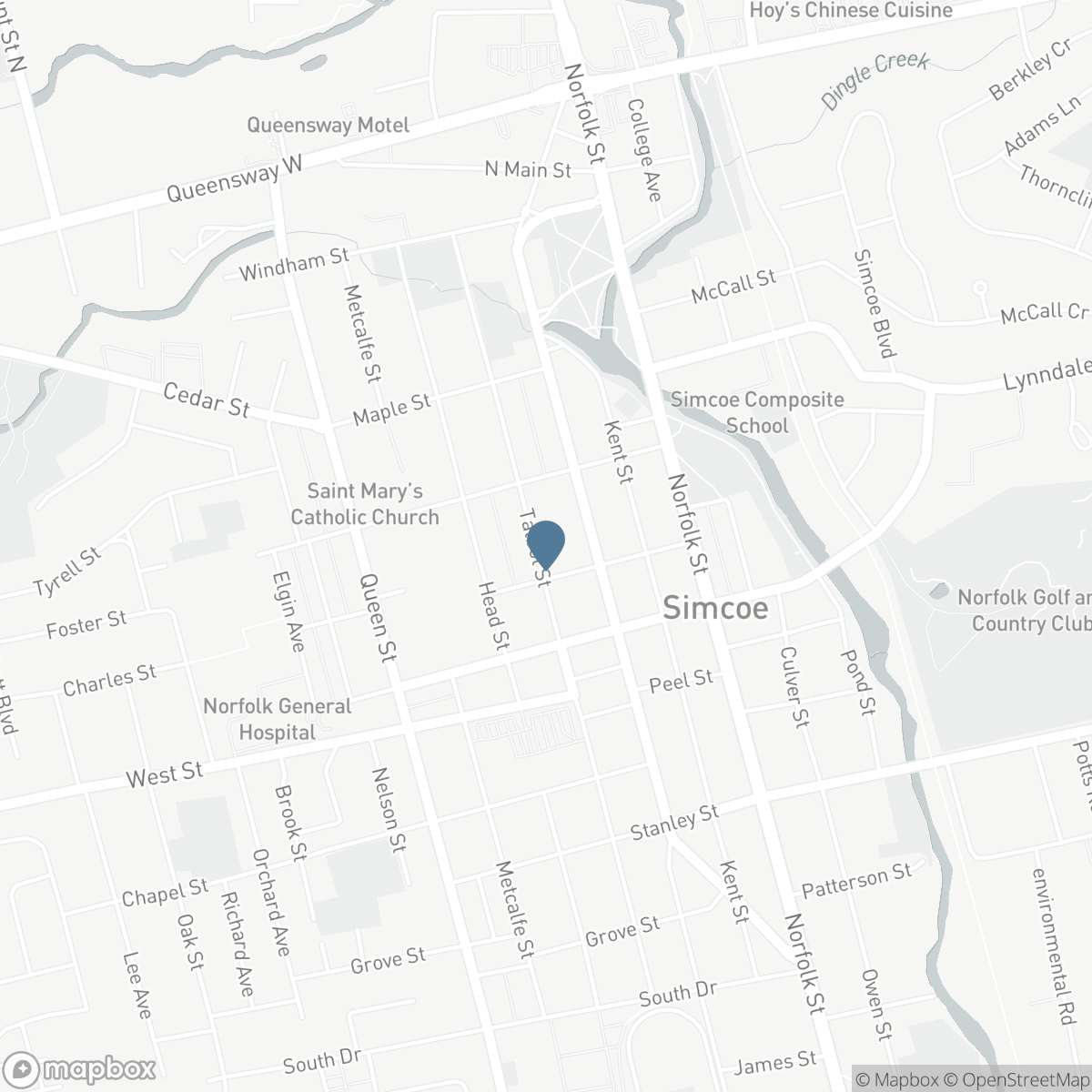 73 TALBOT STREET N, Simcoe, Ontario N3Y 3W6